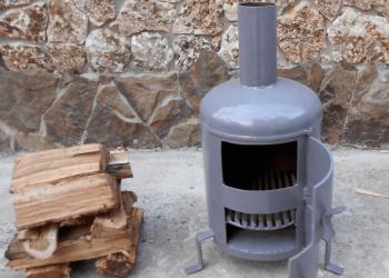 Экономичная дровяная печь для гаража длительного горения своими руками Самодельные печи в гараж